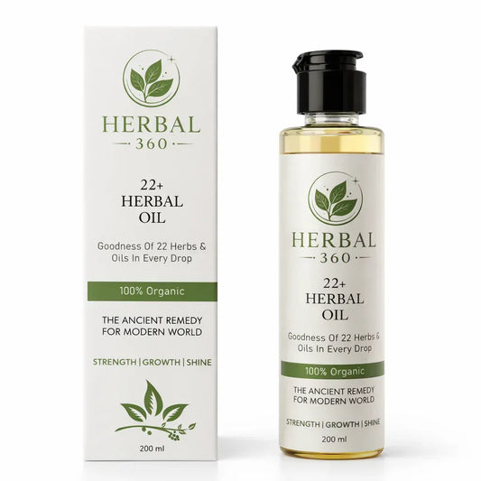 22+ Herbal Oil (200ml) - Pack of 2 (RECOMMENDED) Extra 11% OFF - Herbal 360