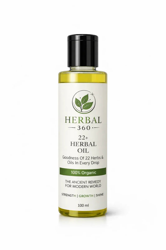 22+ Herbal Oil (100ml) - Pack of 2 (RECOMMENDED) Extra 11% OFF - Herbal 360 