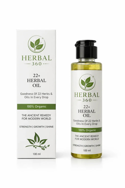 22+ Herbal Oil (100ml) - Pack of 2 (RECOMMENDED) Extra 11% OFF - Herbal 360 