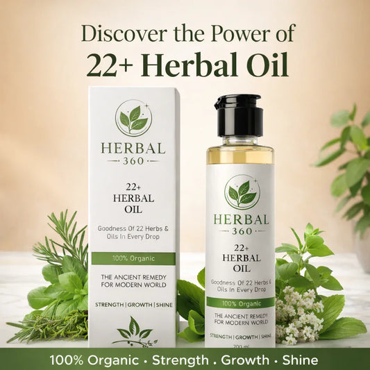 22+ Herbal Oil ( 200ML) - Herbal 360 